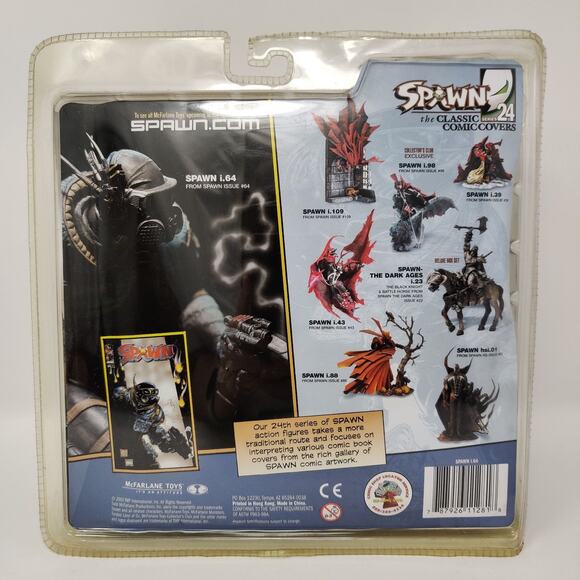 McFarlane Toys Spawn i.64 Series 24 Action Figure Classic Comic Covers Issue 64 - Picture 3 of 16